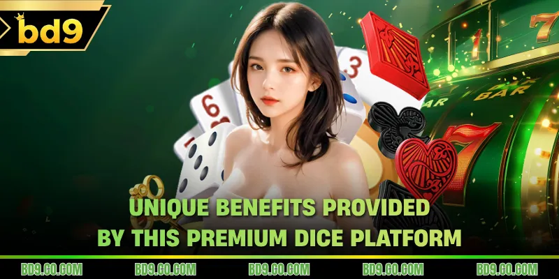 Unique benefits provided by this premium dice platform
